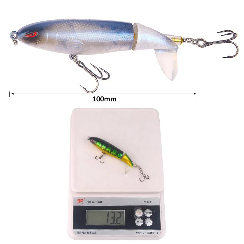 Приманка KMRESA Whopper Plopper 10 см/13 г Искусственная верхняя приманка для рыбной ловли 3D