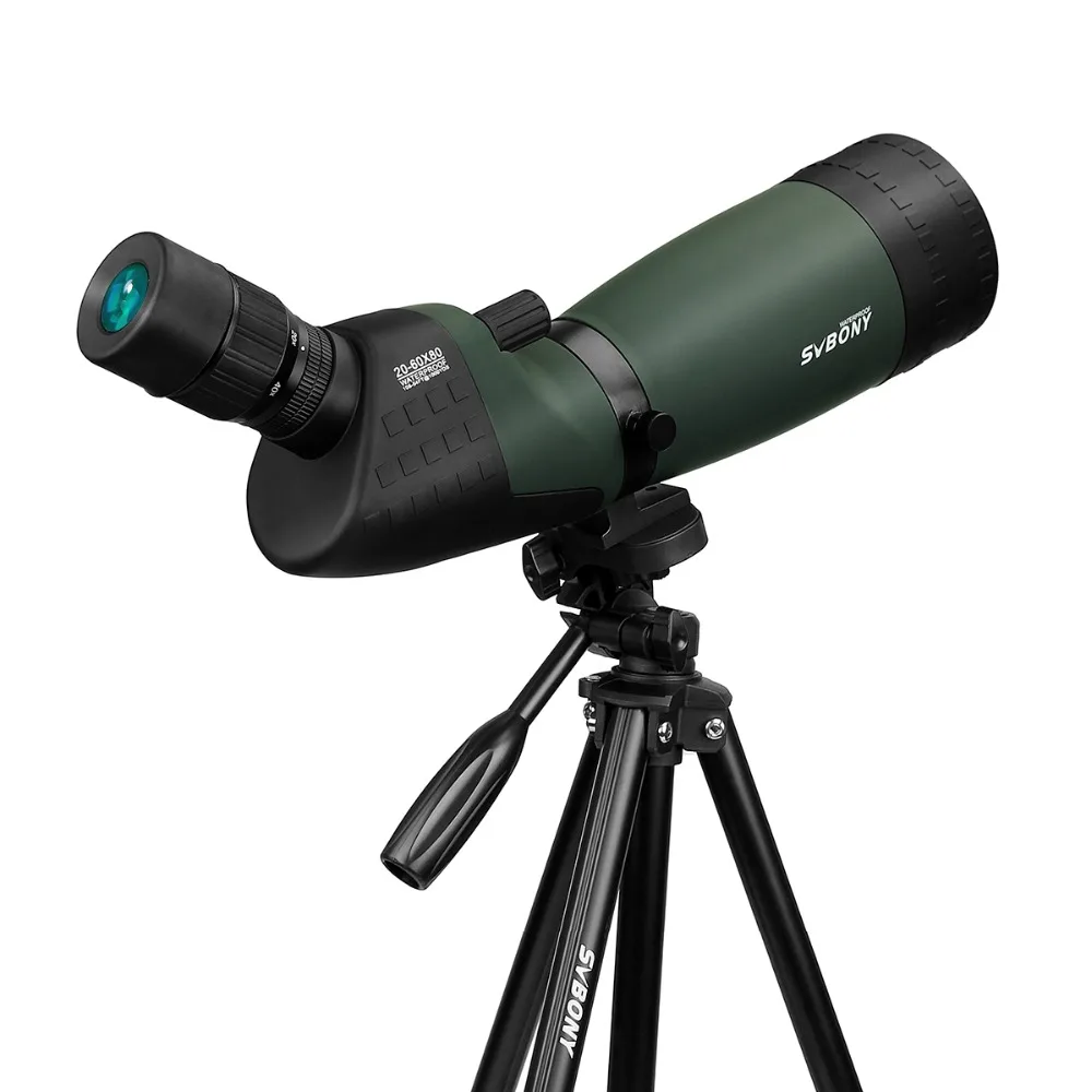 Зрительная труба SVBONY SV22 20 60x80 BAK4 FMC водонепроницаемый телескоп с призмой Porro азот