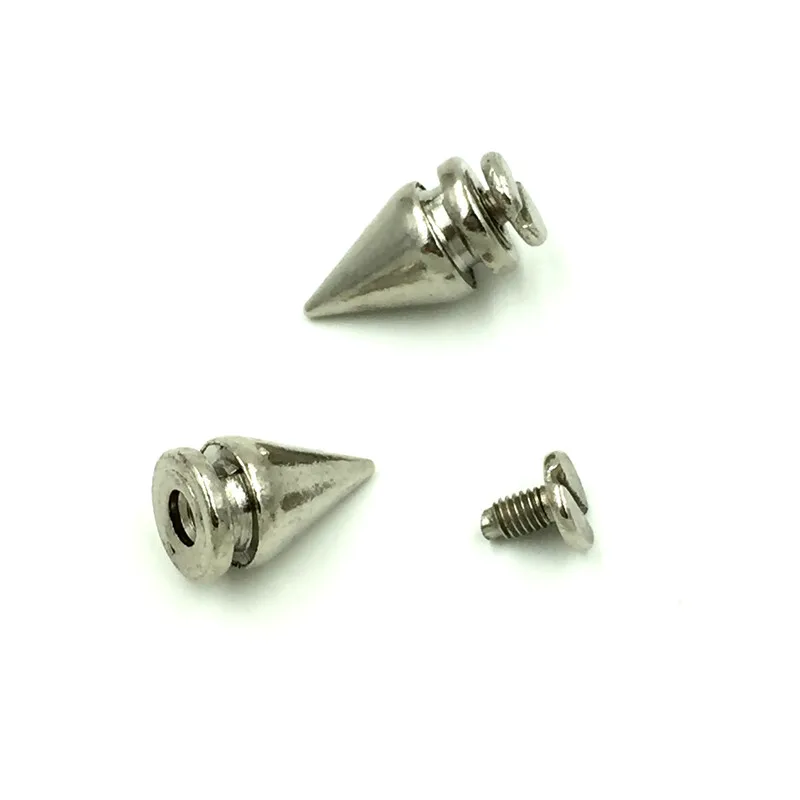 Заклепки Спайк Шпильки Пятна Панк конус одежды DIY для изготовления найти