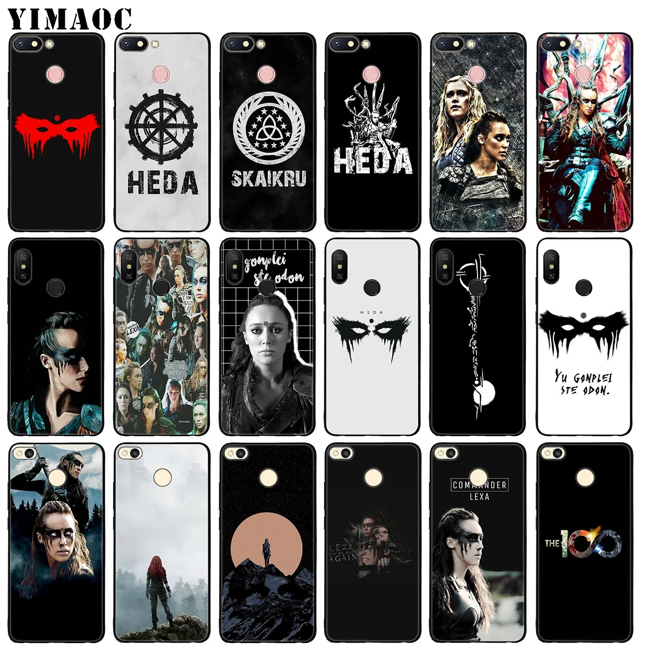 Мягкий силиконовый чехол YIMAOC Heda Lexa 100 для ТВ шоу из ТПУ Xiaomi Redmi K30 K20 Note 8 8T 7 5 6 Pro