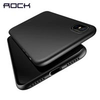 case for iphone x rock feel touch super slim 0 45mm protection back matte cover for iphone x case coque fundas for iphonex