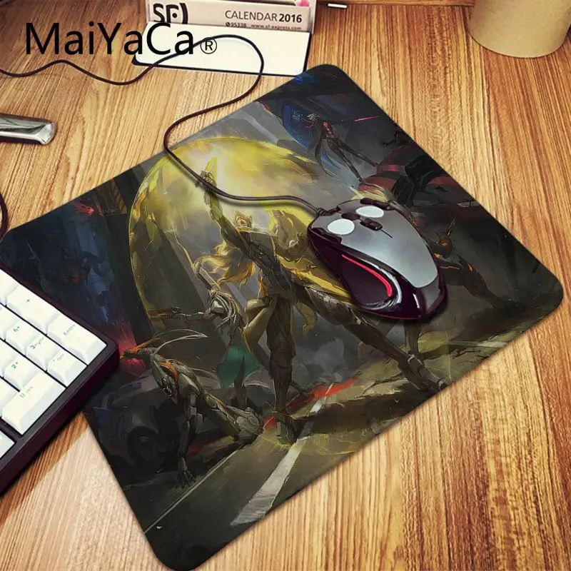 Maiyaca Нескользящие ПК league of legends проект leona коврик для мышки в стиле аниме мыши