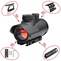 red dot sight scope holographic 1 x 30mm 11mm 20mm weaver rail mount for tactical hunting double side ak scope sight mounts
