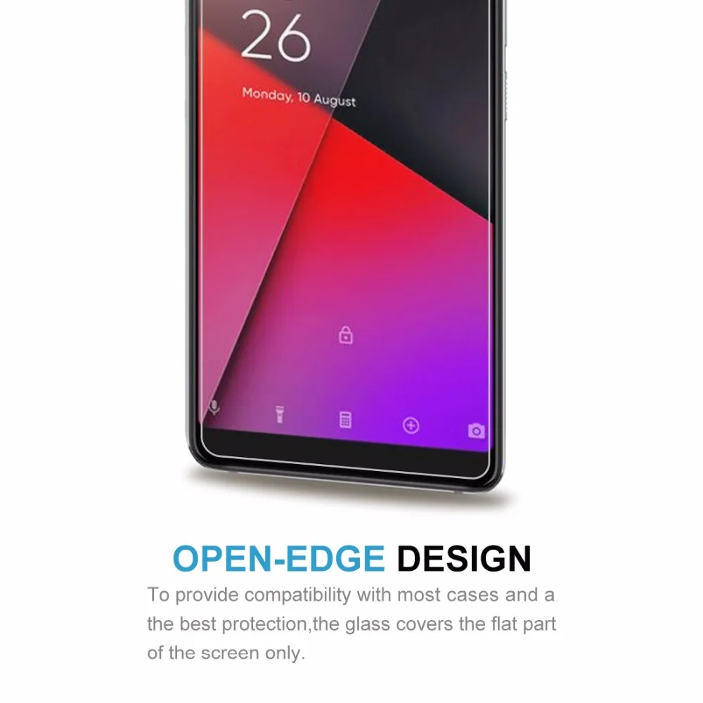 0 26 мм 9 H 2.5D Взрывозащищенная пленка из закаленного стекла для Vodafone Smart X9|Защитные