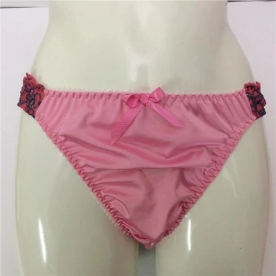 Нижнее белье Sissy мужские кружевные стринги фиолетового цвета прозрачные для