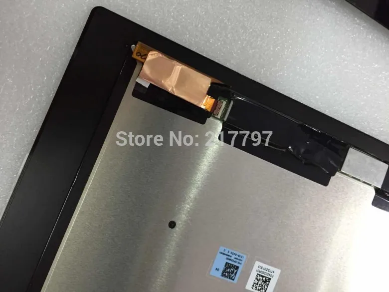 Подлинный черный ЖК-экран для Xperia Tablet Z2 SGP511 SGP512 SGP521 SGP541 кодирующий преобразователь сенсорного экрана в сборе