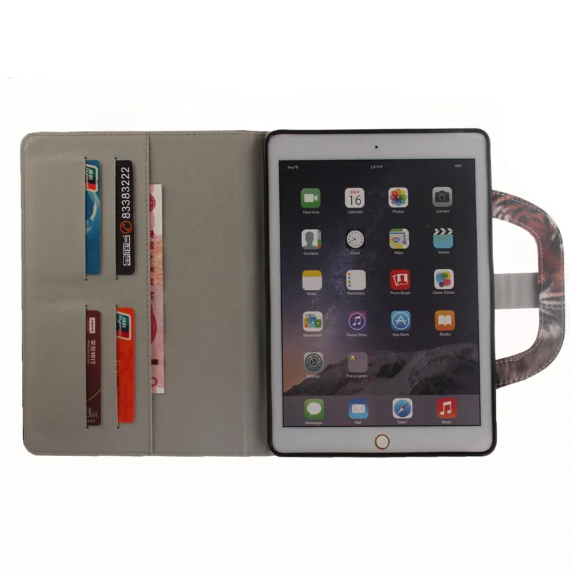 Wekays для Apple IPad Air 2 Портативный кожаный флип-чехол для собаки Чехол для IPad Air 2 IPad 6 чехол для планшета для IPad Air 2