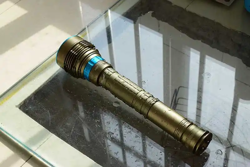 Мощный светодиодный фонарь 15000 люмен, фонарь для дайвинга, видео XM-L2, светодиодный фонарь для дайвинга, водонепроницаемый фонарь L2 18650