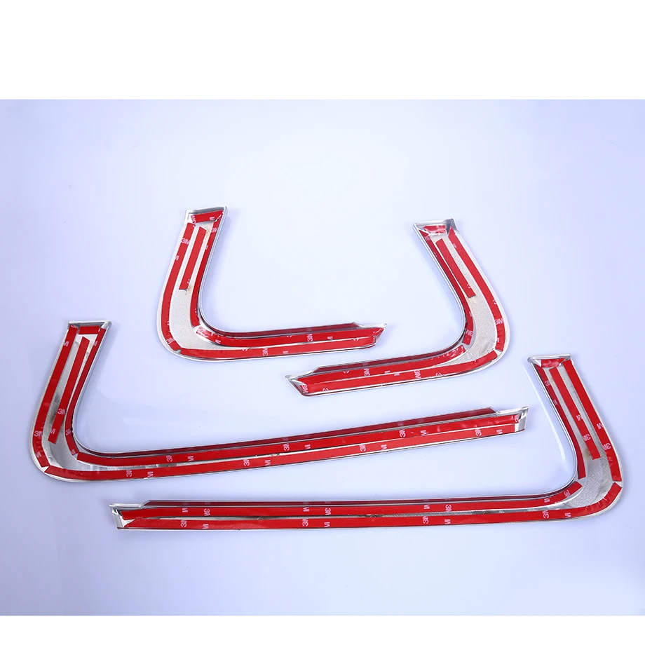 4 шт./компл. ABS хромированные аксессуары для интерьера Боковая дверь молдинг