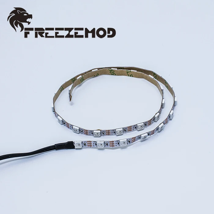 FREEZEMOD компьютерная водяная охлаждающая лампа Радужная Светодиодная лента