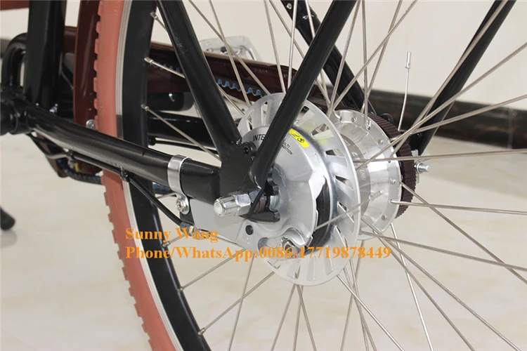 Фронтальная загрузка Электрический грузовой велосипед 2 колеса с двигателем 250