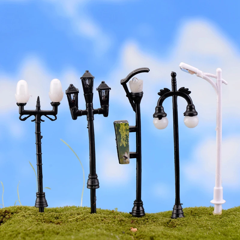 

1PC Creative Mini Craft Garden Artificial Micro Landscaping DIY Vintage Lamp Home Decoration Miniature