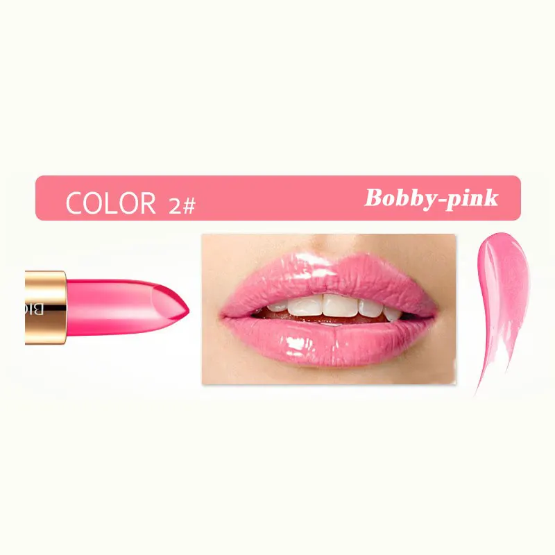 Bobby Pink BIOAQUA, модный косметический Maquiagem Batom увлажняющая водостойкая помада, стойкий бальзам для губ, Уход за губами - Цвет: Bobby Pink