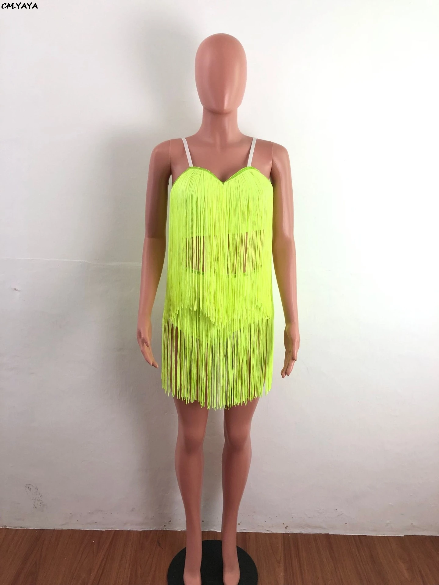 Женский летний комплект из двух предметов укороченный топ на бретелях-спагетти с