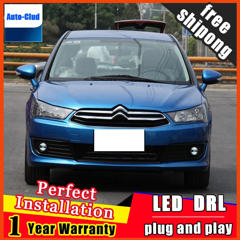 Авто-Стайлинг светодиодный туман светильник для Citroen Picasso 2009-2015 противотуманный