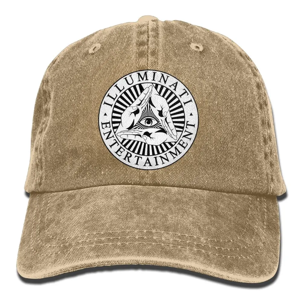SAMCUSTOM Illuminati жесты 3D Творческая личность Промытые джинсовые шапки осень лето