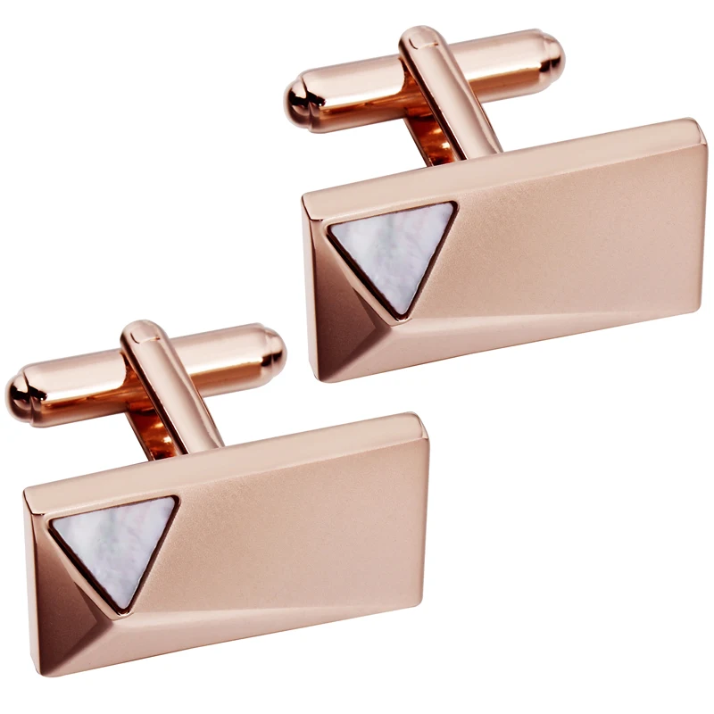 HAWSON Fashion Cufflinks for Men Square Jewelry Cuff Links with Crystal Wedding Dress Button Nice Box | Украшения и аксессуары