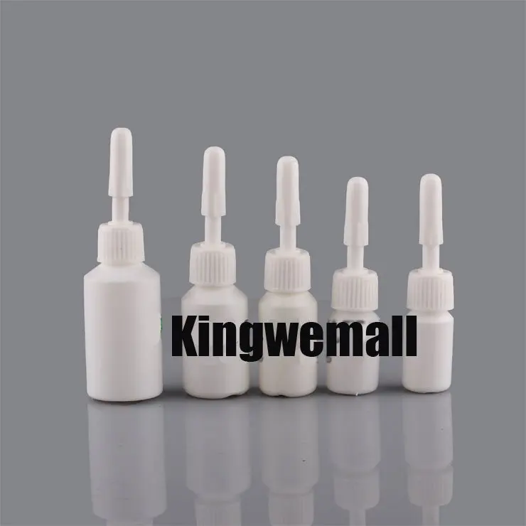 

500pcs/lot 5ml plastic Essence bottle with white color