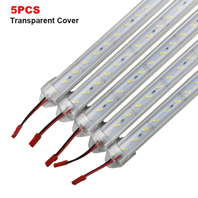 Полоса светодиодная жесткая DC12V 36 SMD 8520 Алюминий светодио полосы светильник длинный светодиодные ленты для кухни полоса светодиодная жесткая светильник длинный кухня свет под шкаф светодиодная лента в корпусе - Испускаемый цвет: Тёплый белый