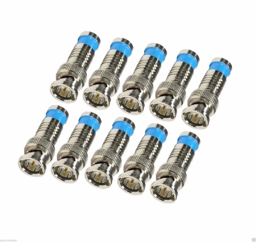 20 шт BNC компрессионный разъем RG59 CCTV коаксиальный кабель|cable indicator|rg59 cable stripperrg59 bnc |