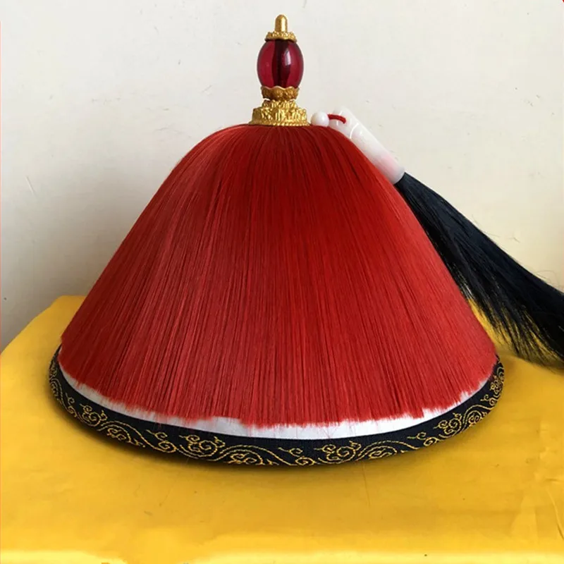 Солдатская шляпа qing dynasty винтажная для мужчин армейская косплея eunuch кепка в