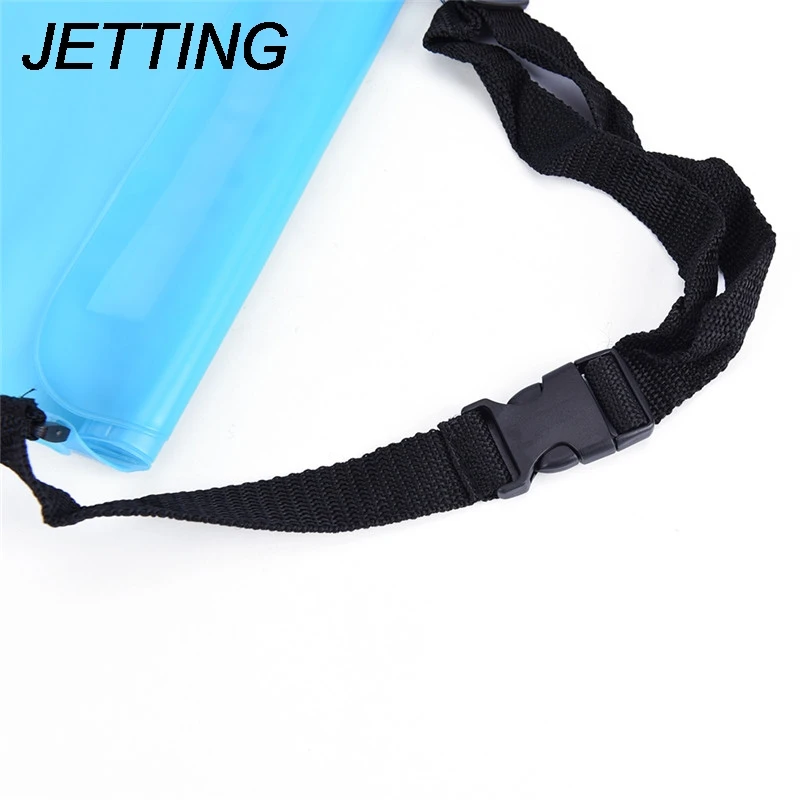 

2017 New Transparent Waist Packs Casual Travel Waist Bag Waterproof PVC Jelly Fanny Pack Bags Small Unisex Summer Beach Bag