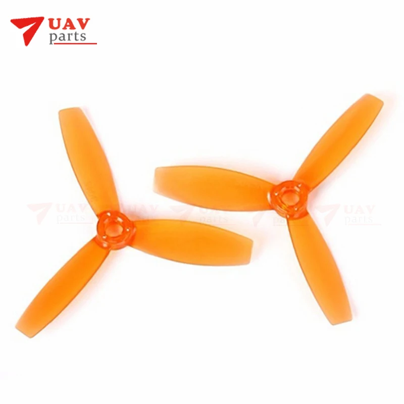 Оптовая продажа 100 пар DYS 3045 3 дюйма 1 отверстие пропеллеры 3-Blade Prop для BX1306 SE1407
