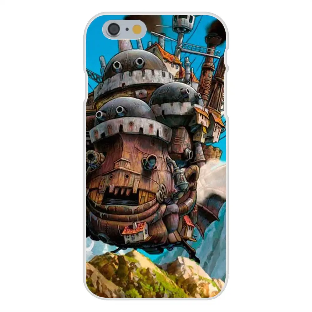 Aj18 Howl Moving Castle Аниме Арт Illust для Samsung Galaxy Note 5 8 9 S3 S4 S5 S6 S7 S8 S9 S10 mini Edge Plus Lite | Мобильные