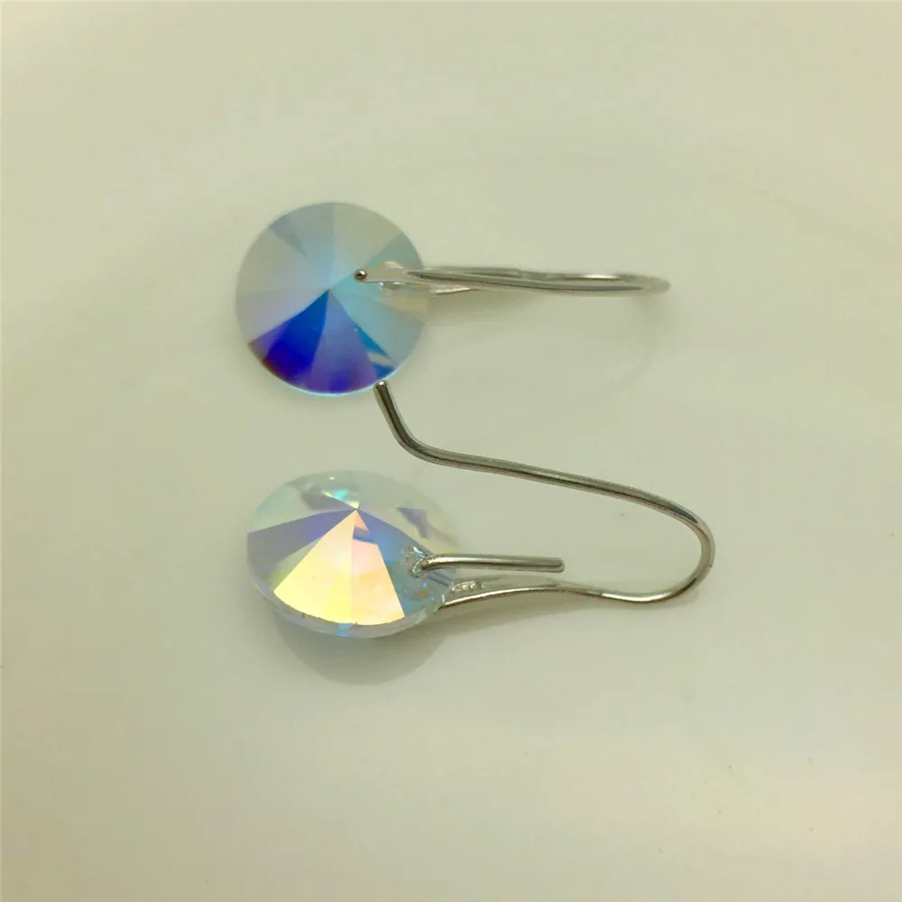 Новинка 2017 подарок на день матери сделанные с элементами swarovski ab круглые