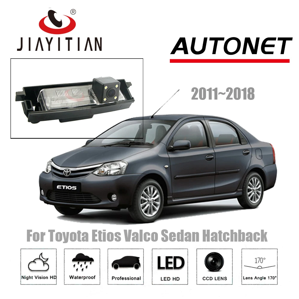 JIAYITIAN камера заднего вида для Toyota Etios Valco седан хэтчбек 2010 ~ 2018/камера