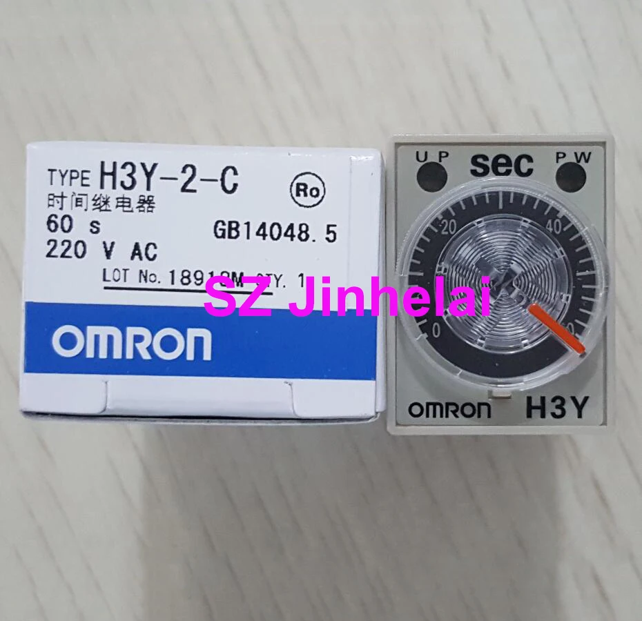 

Оригинальное реле времени OMRON H3Y-2-C 30S 60S 220VAC