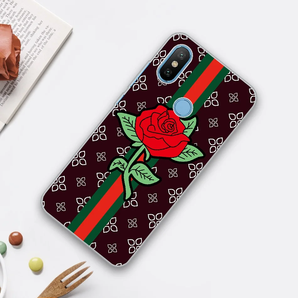 For Xiaomi Mi A2 Case 5 5S Plus Cover Silicone Soft TPU 6 Mix 2S mi 6X Coque Capas |