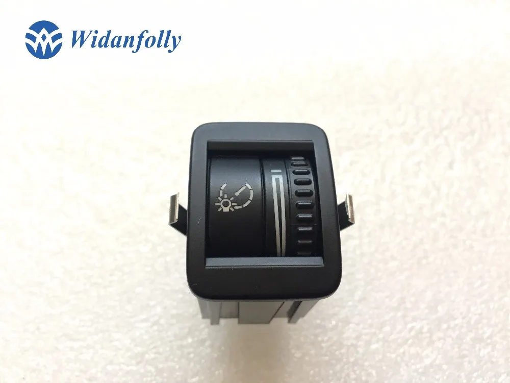 Widanfolly Dashboard Яркость Диммер фара регулировка высоты переключатель для Tiguan 2008 2015