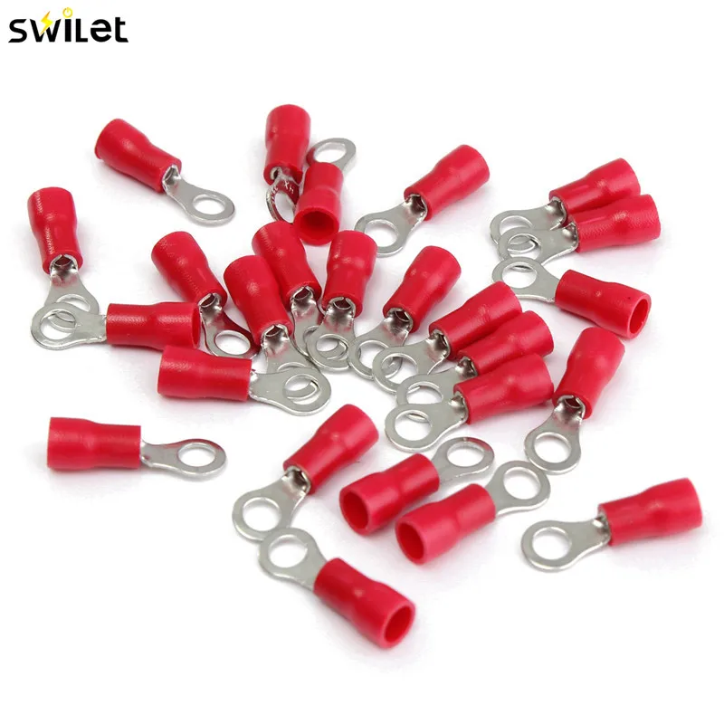 SWILET 25 ⑤ упак. красный резиновый ПВХ изолированный Кольцевой соединитель