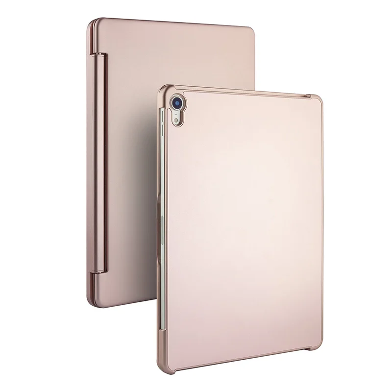 Для iPad Pro 11 ''цветная подсветка Беспроводная Bluetooth клавиатура чехол для iPad Pro 11 дюймов алюминиевый сплав Fundas - Цвет: Розовый