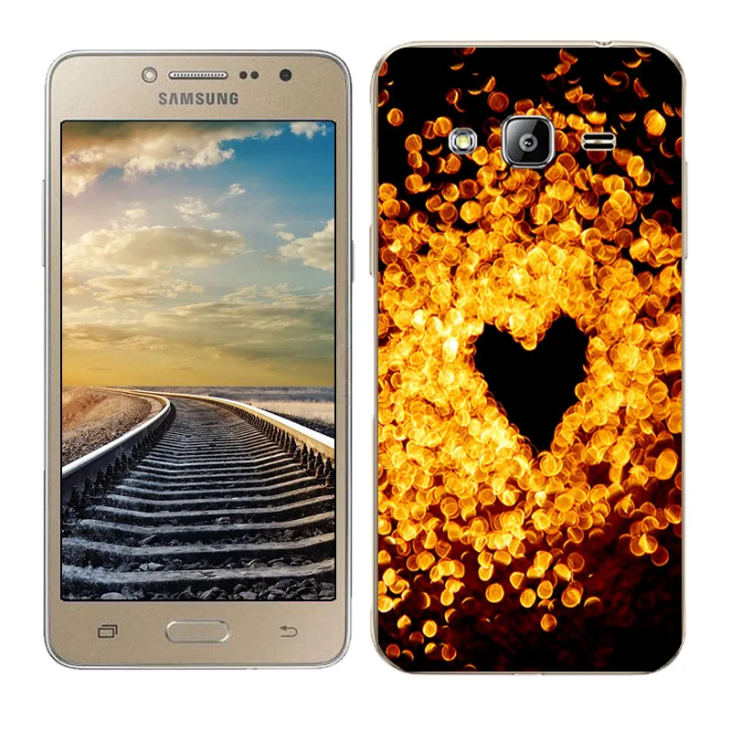 Мягкий чехол для Samsung Galaxy J2 Prime Blaze силиконовый с рисунком задняя крышка G532F SM-G532F |
