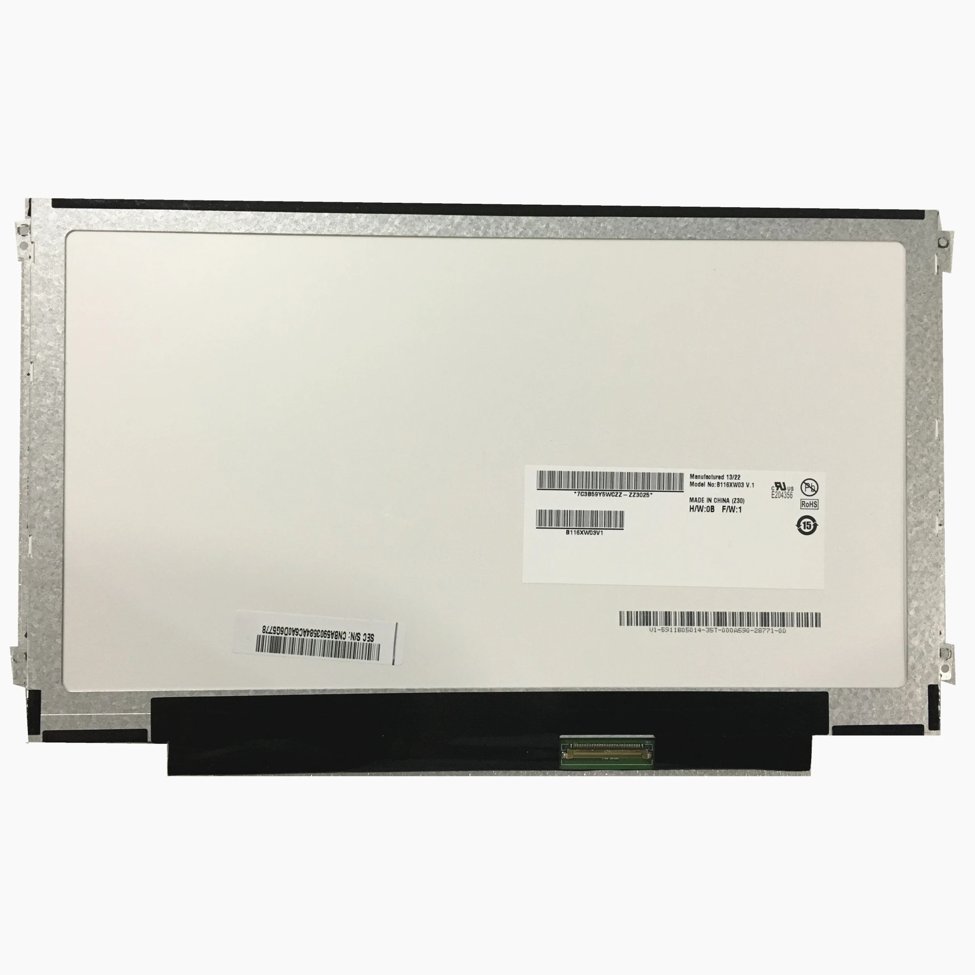 ЖК-экран LVDS 40pin B116XW03 V.1 V.0 M116NWR1 R3 LTN116AT06 с ЖК-экраном возможностью подключения к сети