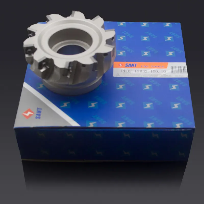 

Milling tools Indexable cutter With insert SEET120308PER From ZCC.CT Face cutter disc PF02