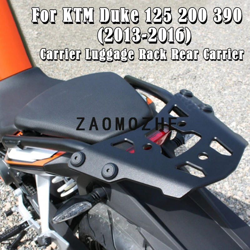 Для KTM Duke 125 200 390 2013 2014 2015 2016 аксессуары для мотоциклов Задняя переноска багажная