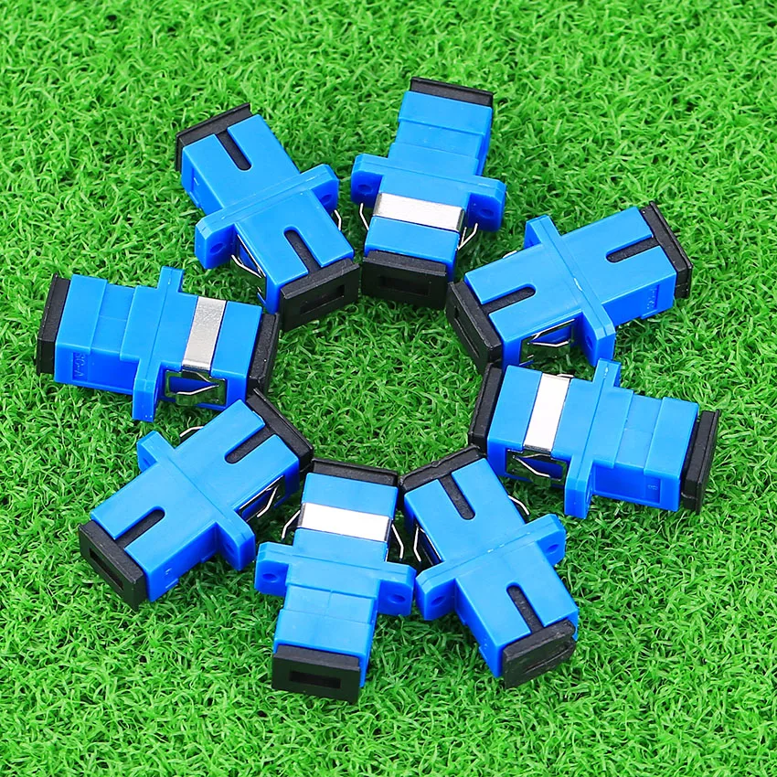KELUSHI Высокое качество 50 шт. Новый волоконно оптический адаптер SC фланец SC/UPC