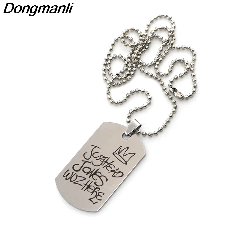 P2226 Dongmanli TV series подвеска ожерелье из нержавеющей стали модные вдохновленные