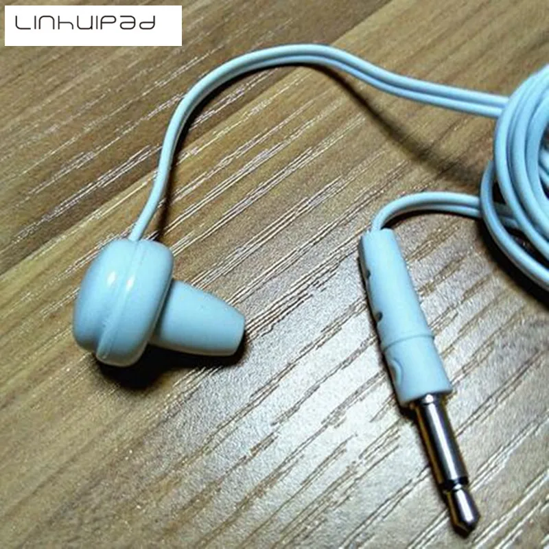 Linhuipad белый одноразовый earpbudslow затрат на одной стороне наушники для телевизора