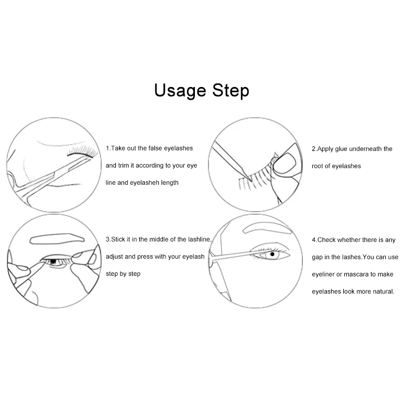 Накладные ресницы для наращивания ROSALIND накладные женщин профессиональный