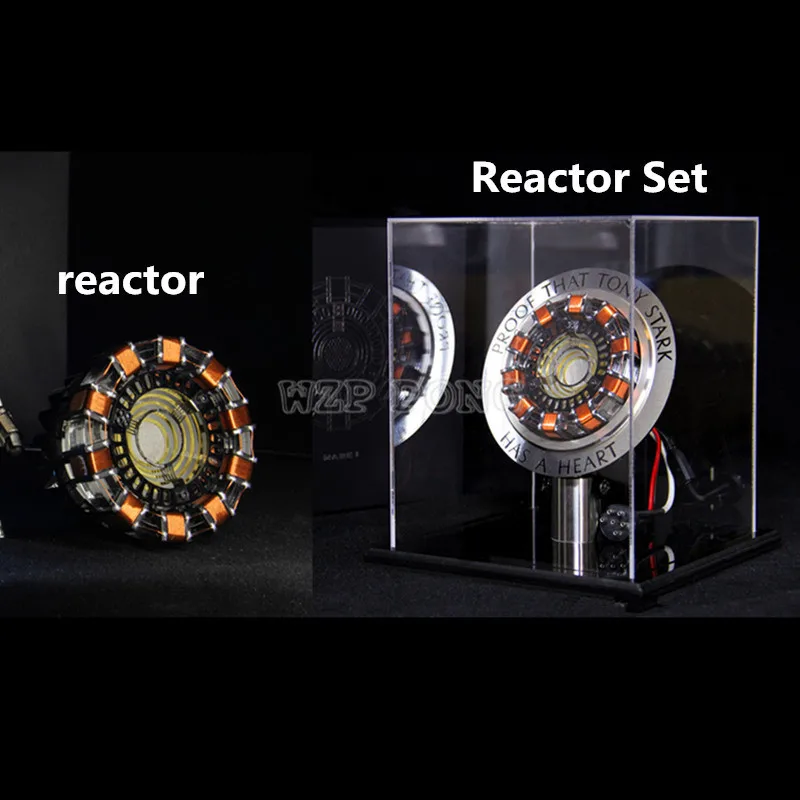 Мстители 1:1 весы Железный человек дуговой реактор фигурку дистанционный