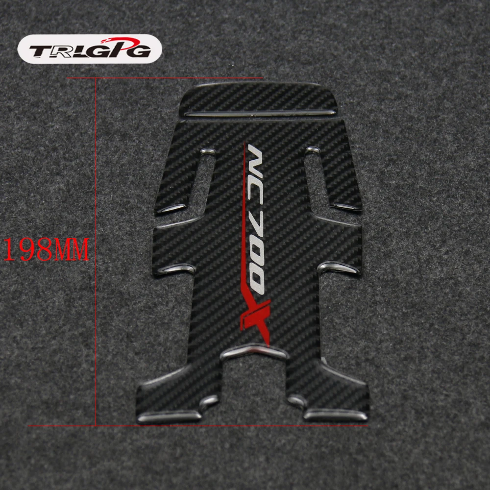 

Motorcycle Carbon Fiber Oil Fuel Gas Tank Pad Tankpad Decal Protector Sticker For HONDA NC750X NC 750X NC700 X NC700X NC750 X