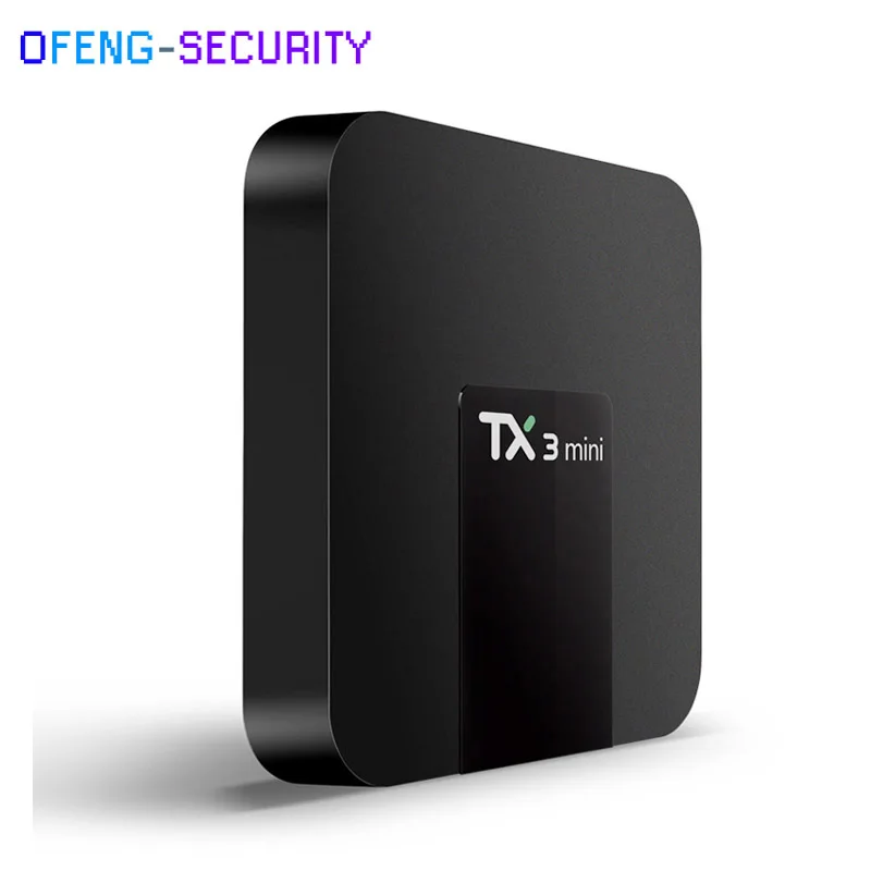 TX3 Мини Android 7 1 2 + 16 г Amlogic S905W Quad-Core 4 ГГц Wi-Fi К H.265 Декодер каналов кабельного