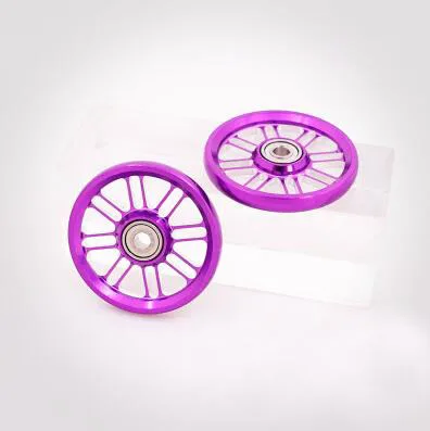 2 пары 19 мм алюминиевый направляющий ролик для модели автомобиля Tamiya Mini 4WD|Детали