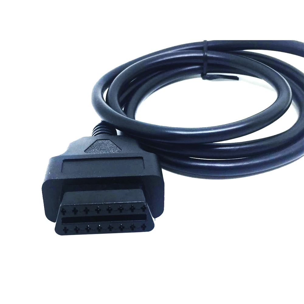 EANOP OBD2 Удлинительный Кабель OBDii кабель мужчин и женщин для HUD Дисплей 1 м