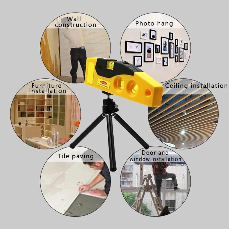 Горячая Распродажа лазерный нивелир Перекрестия инфракрасный линии уровня метр