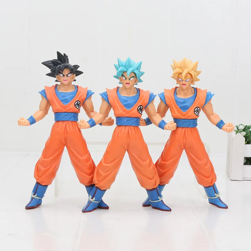 18 см 6 шт./компл. аниме Dragon Ball Z Супер Саян ультра инстинкт Сон Гоку Broly Broli Jiren ПВХ экшен-фигурка модель игрушки для подарка